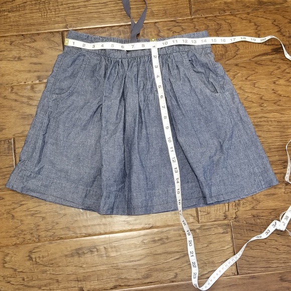 J.Crew Factory Chambray Skirt blue Size XS - Picture 3 of 3